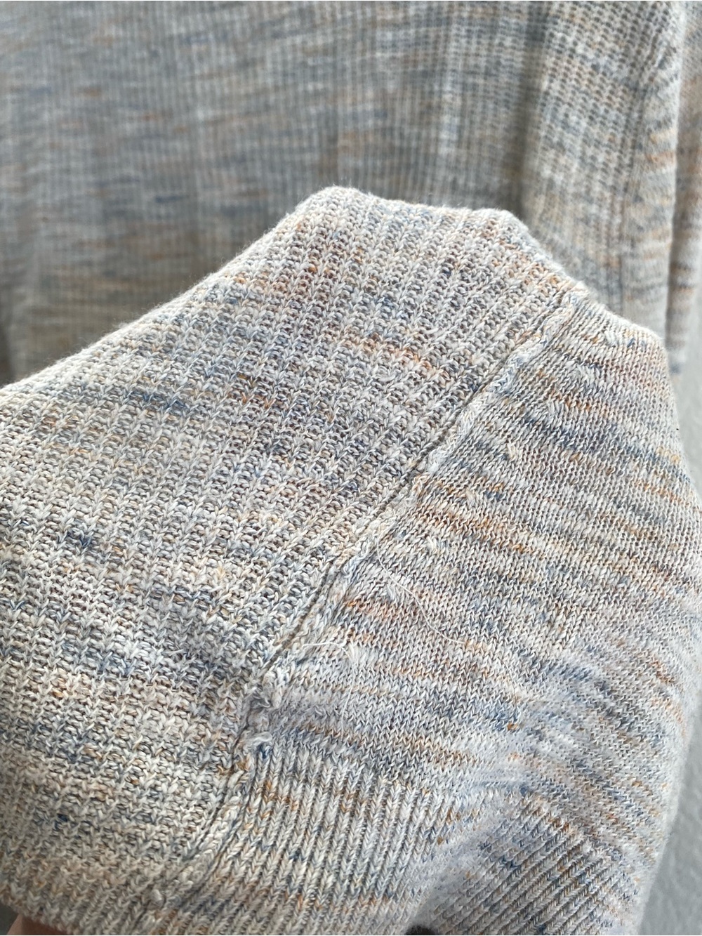LOFT Open-Front Draped Cardigan - Picture 4 of 5
